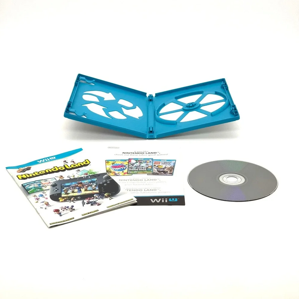 Nintendo Land Nintendo Wii U 2012 Complete w/ Manual CIB Video Game